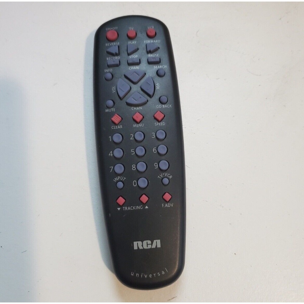 RCA NiteGLO TV VCR Universal 2‎ Device Remote Control Replacement